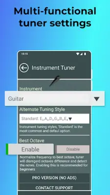 Instrument Tuner android App screenshot 2