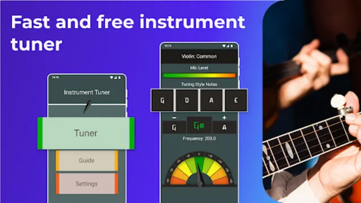 Instrument Tuner android App screenshot 6